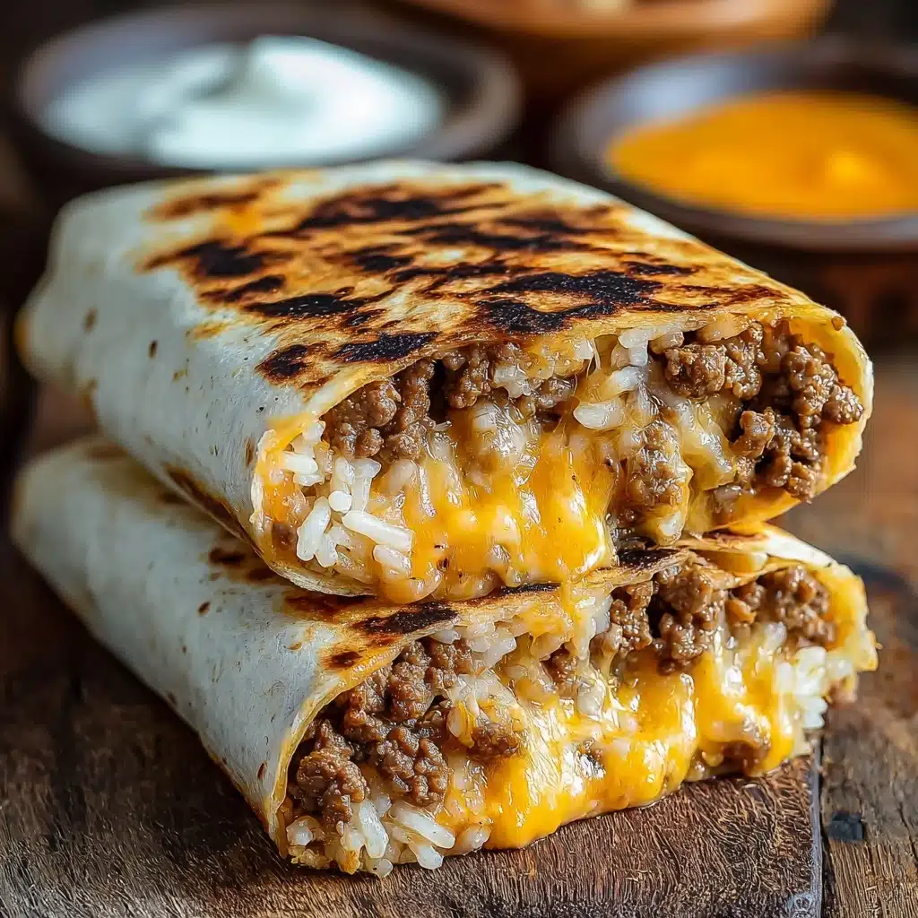 Grilled Cheese Burrito Recipe - Recipe Image
