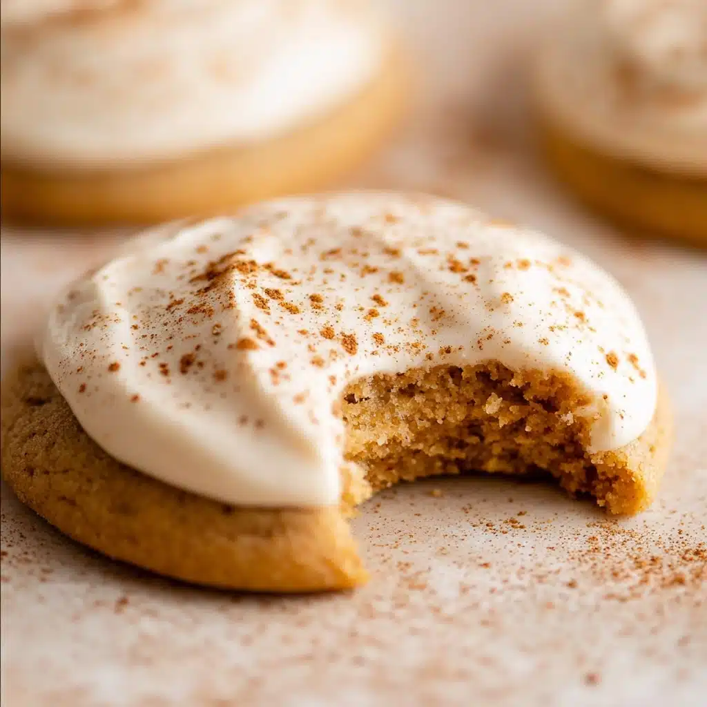 Pumpkin Spice Sugar Cookies with Cream Cheese Frosting Recipe - Recipe Image