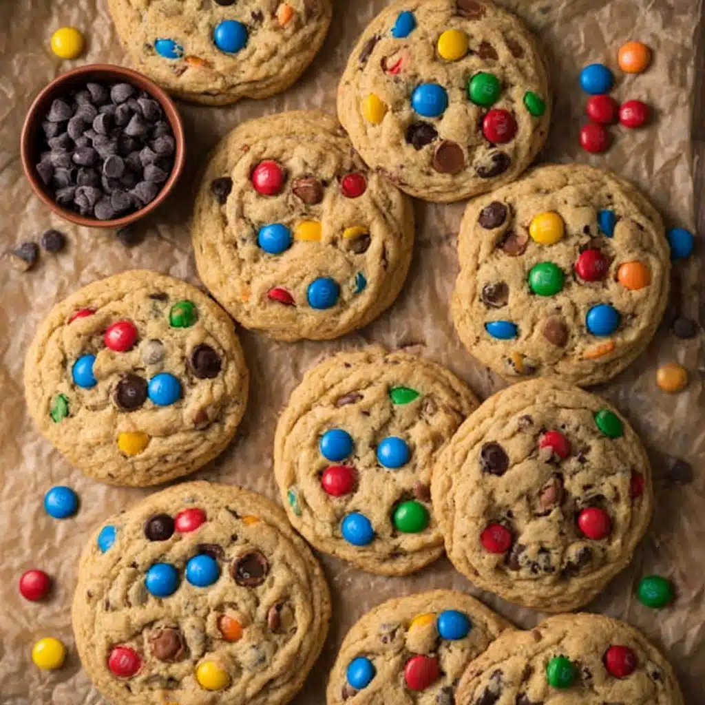 Peanut Butter M&M Cookies Recipe - Recipe Image
