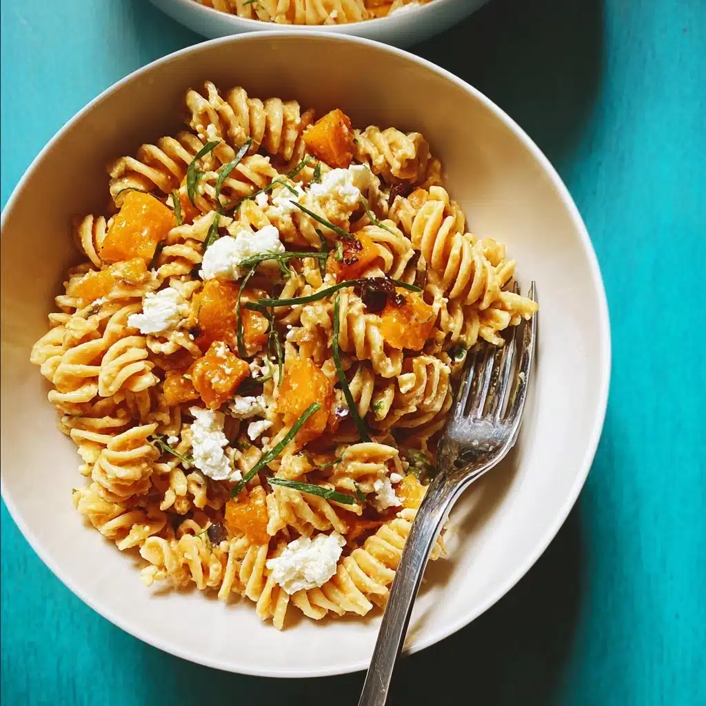 Baked Feta and Butternut Squash Pasta with Sage and Garlic Recipe - Recipe Image