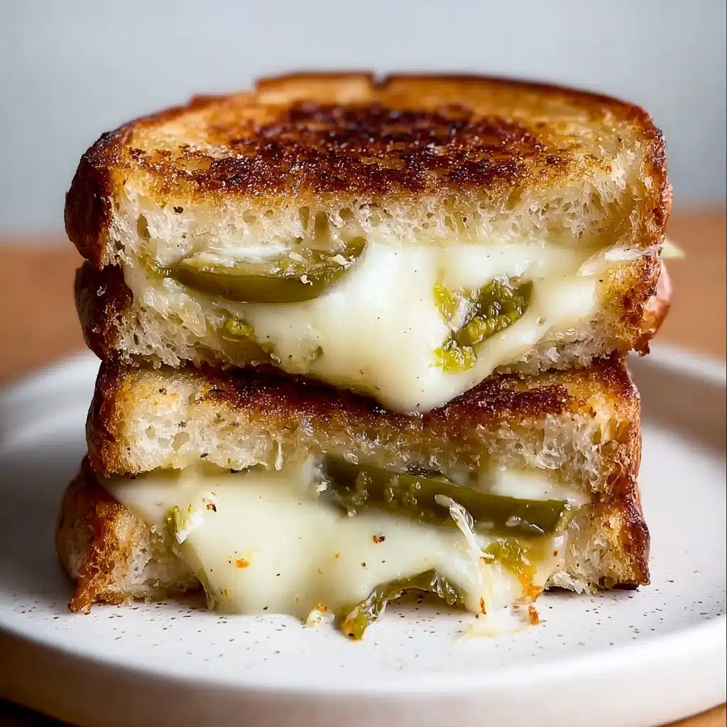 Crispy Dill Pickle Grilled Cheese Sandwich - theamazingfood Recipe - Recipe Image