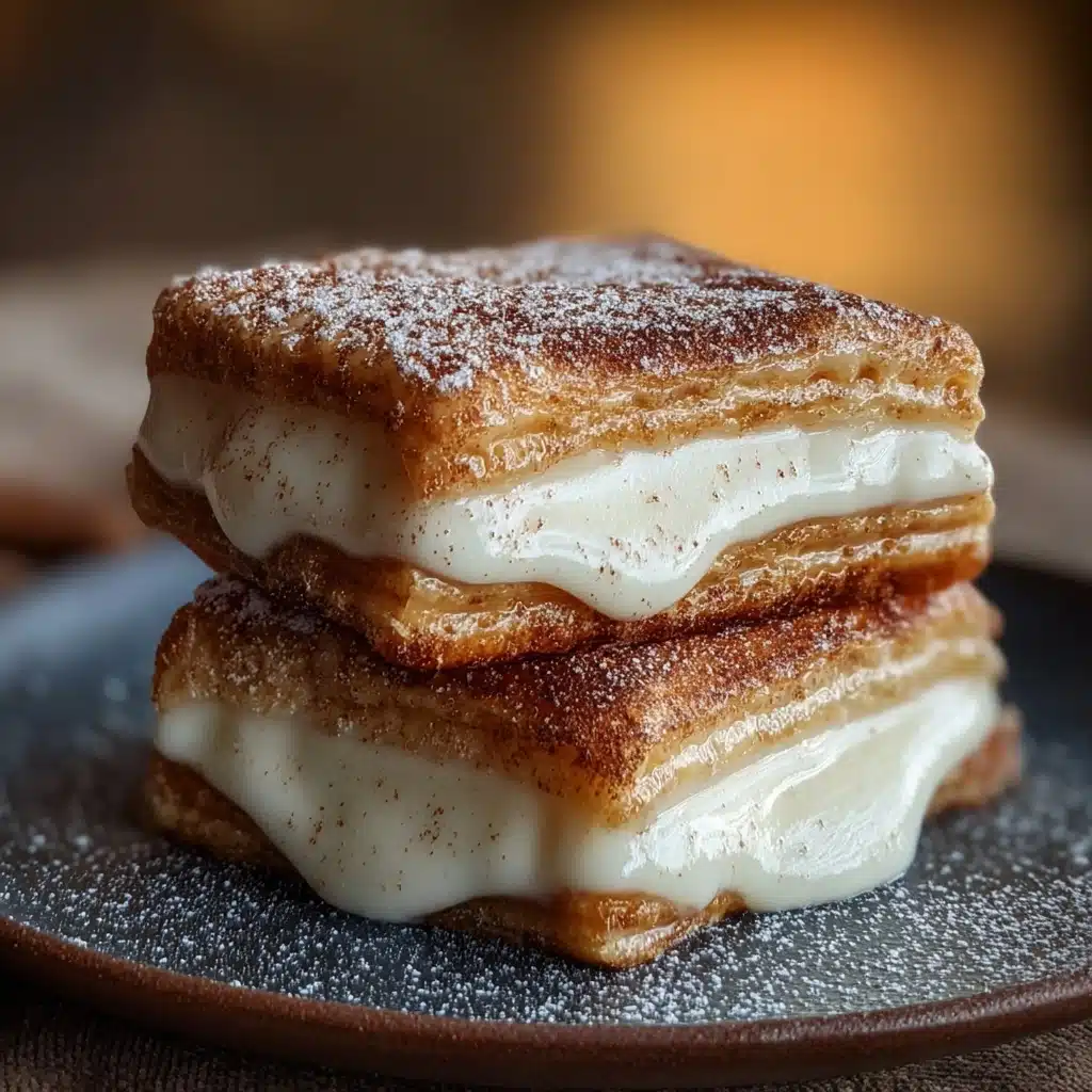 Churro Stuffed French Toast with Cinnamon Sugar Recipe - Recipe Image