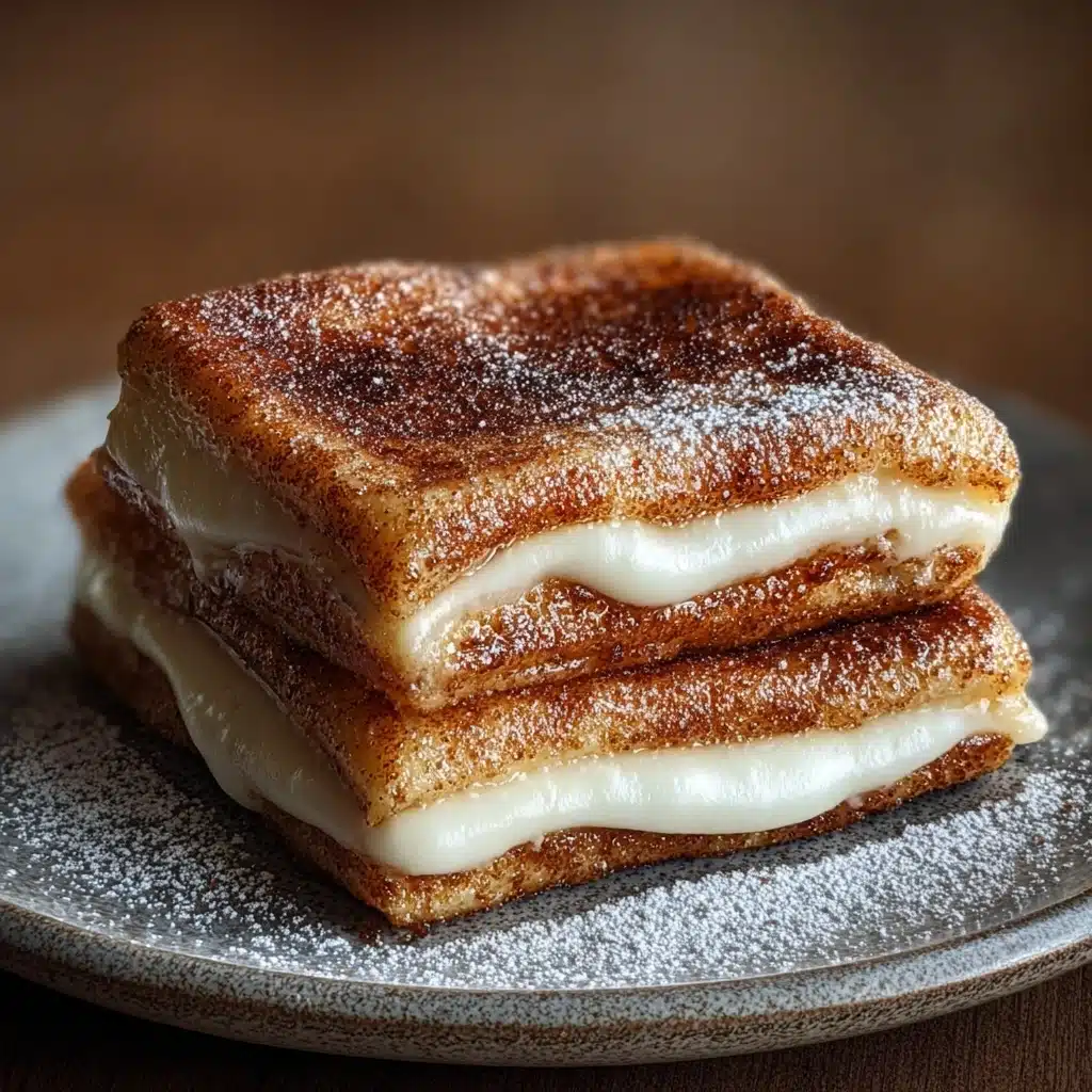 Churro Stuffed French Toast with Cinnamon Sugar Recipe - Recipe Image