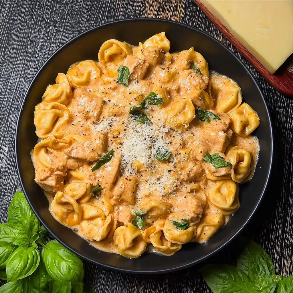 CrockPot Chicken Tortellini Recipe - Recipe Image