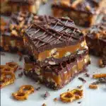Salted Caramel Pretzel Bark Recipe