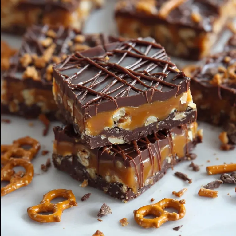 Salted Caramel Pretzel Bark Recipe