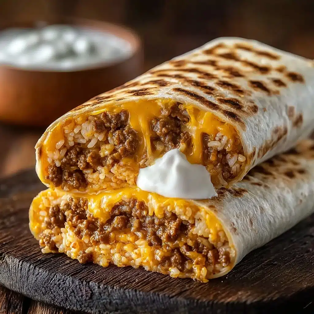 Grilled Cheese Burrito Recipe - Recipe Image