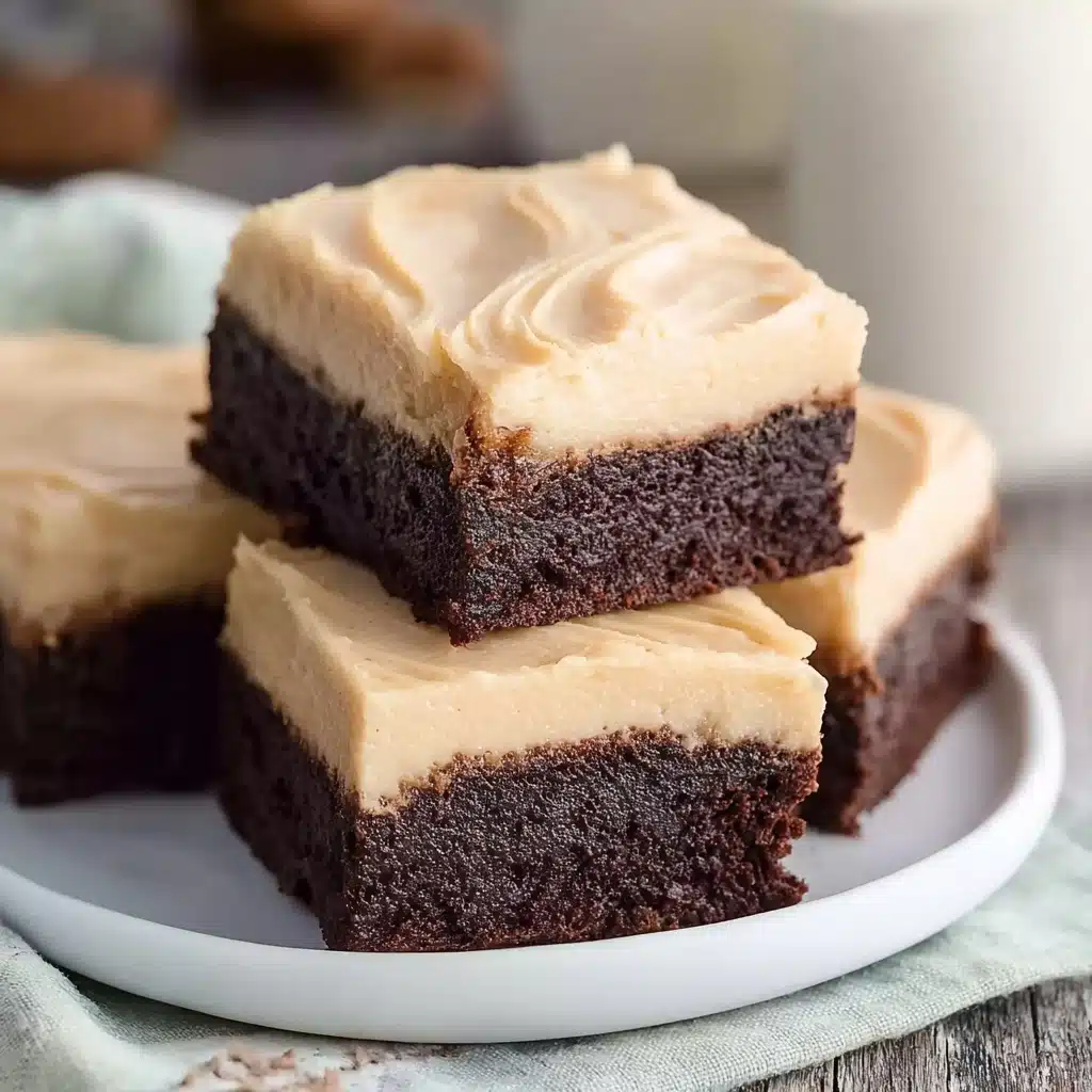 Frosted Coffee Brownies Recipe - Recipe Image