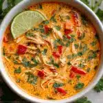 Easy Thai Coconut Chicken Soup Recipe