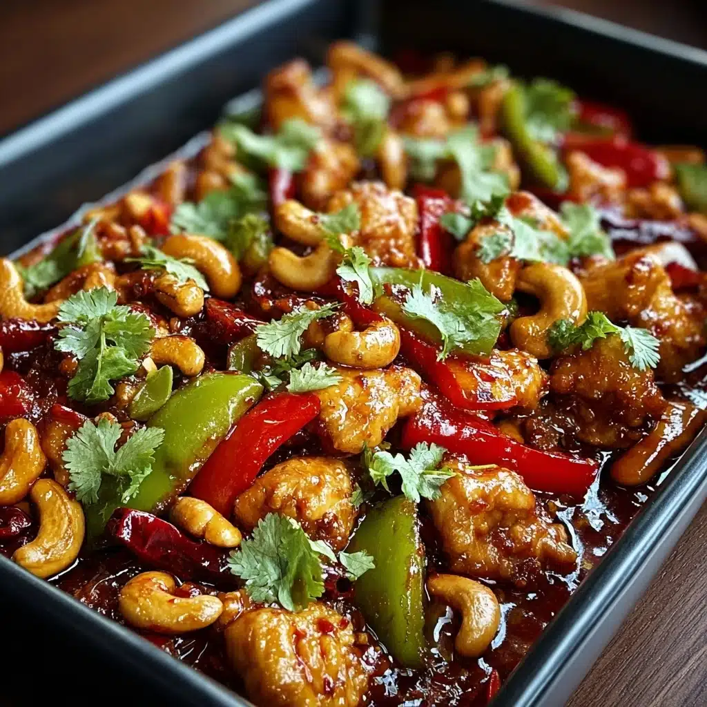Easy Sheet Pan Cashew Chicken Recipe for Busy Weeknights Recipe - Recipe Image