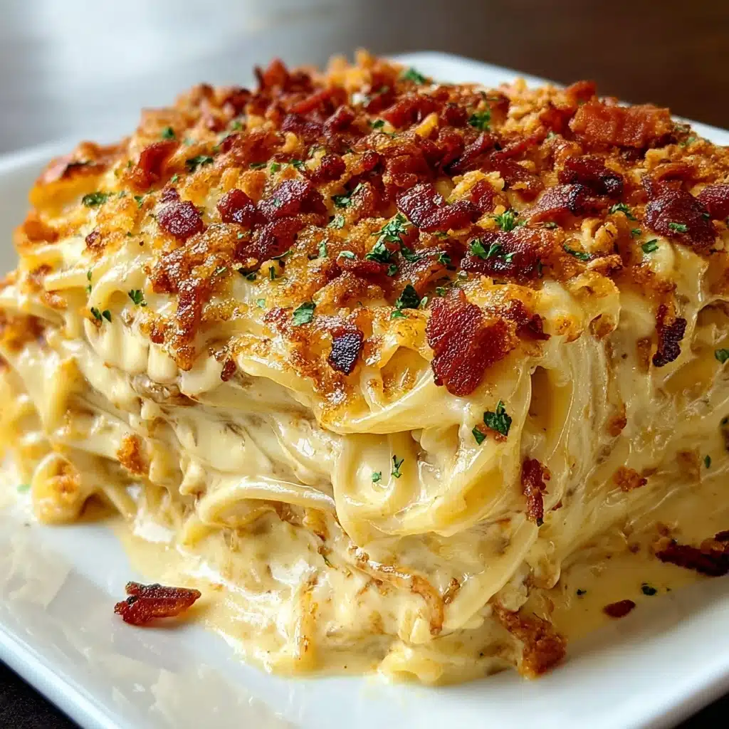 Spicy Southern Cheesy Chicken Spaghetti Casserole Recipe - Recipe Image