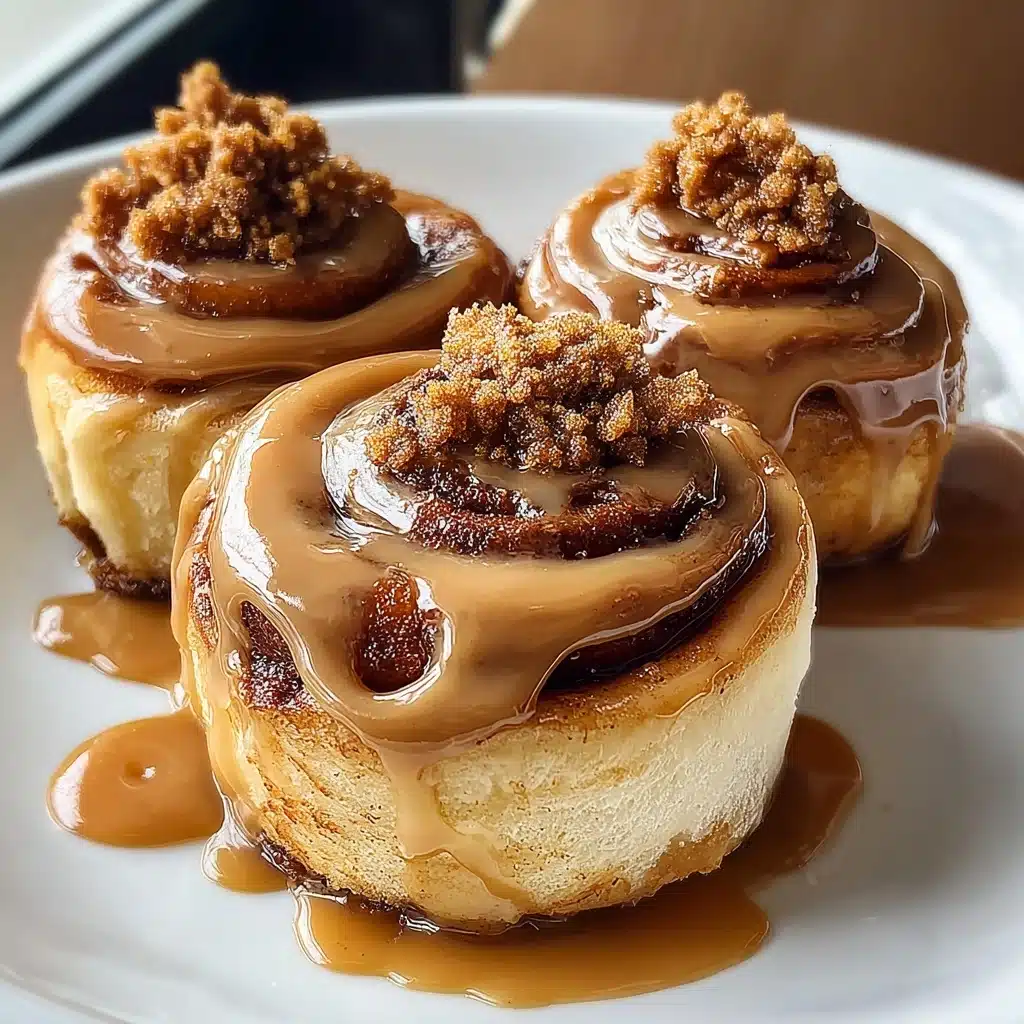 Biscoff Cookie Butter Cinnamon Rolls Recipe - Recipe Image