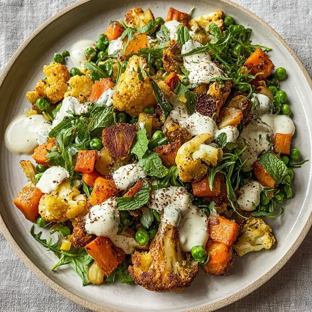 Anti-Inflammatory Glow Bowl with Tahini Yogurt Recipe - Recipe Image