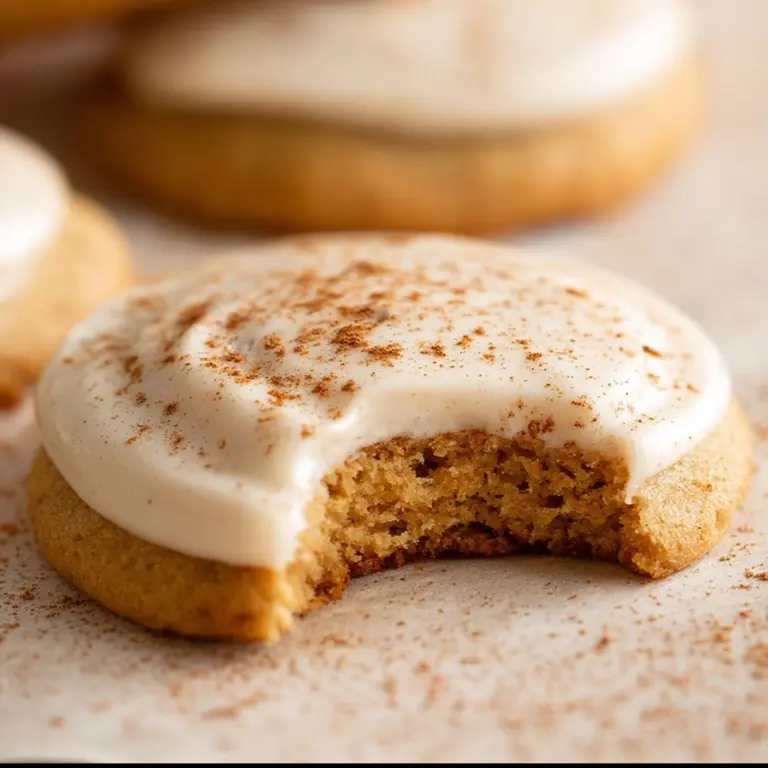 Pumpkin Spice Sugar Cookies with Cream Cheese Frosting Recipe