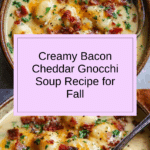 Bacon Cheddar Gnocchi Soup – A Rich and Creamy Comfort Meal Recipe