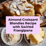 Almond Croissant Blondies Recipe