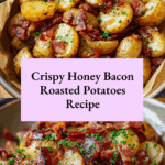 Crispy Bacon Honey Roasted Potatoes Recipe