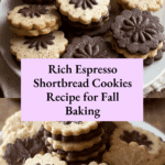 Espresso Shortbread Cookies Recipe