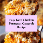 Keto Chicken Parmesan Casserole Recipe