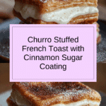 Churro Stuffed French Toast with Cinnamon Sugar Recipe