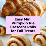 Mini Pumpkin Pie Crescent Rolls Recipe