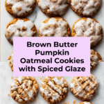 Brown Butter Pumpkin Oatmeal Cookies Recipe