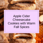 Apple Cider Cheesecake Cookies Recipe