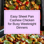 Easy Sheet Pan Cashew Chicken Recipe for Busy Weeknights Recipe