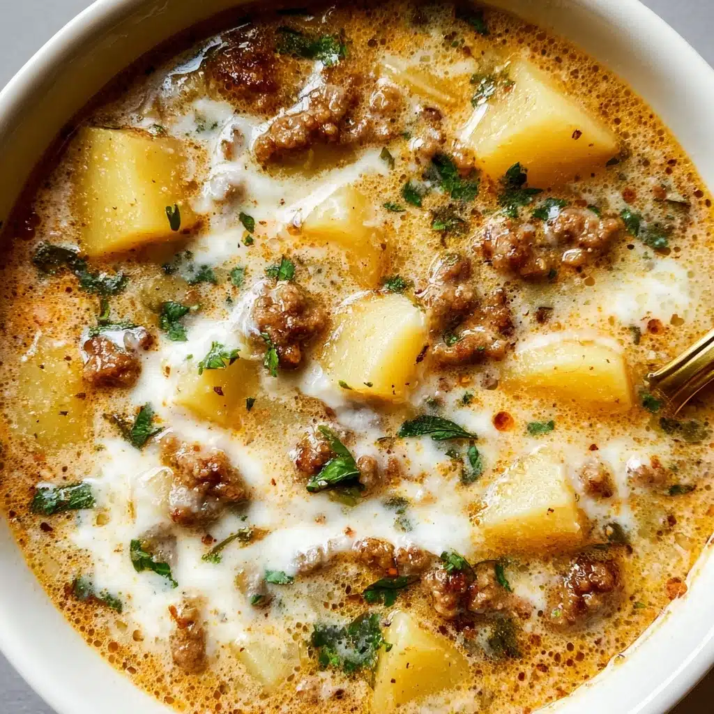 Cozy Italian Sausage and Potato Soup – Easy & Hearty! Recipe - Recipe Image