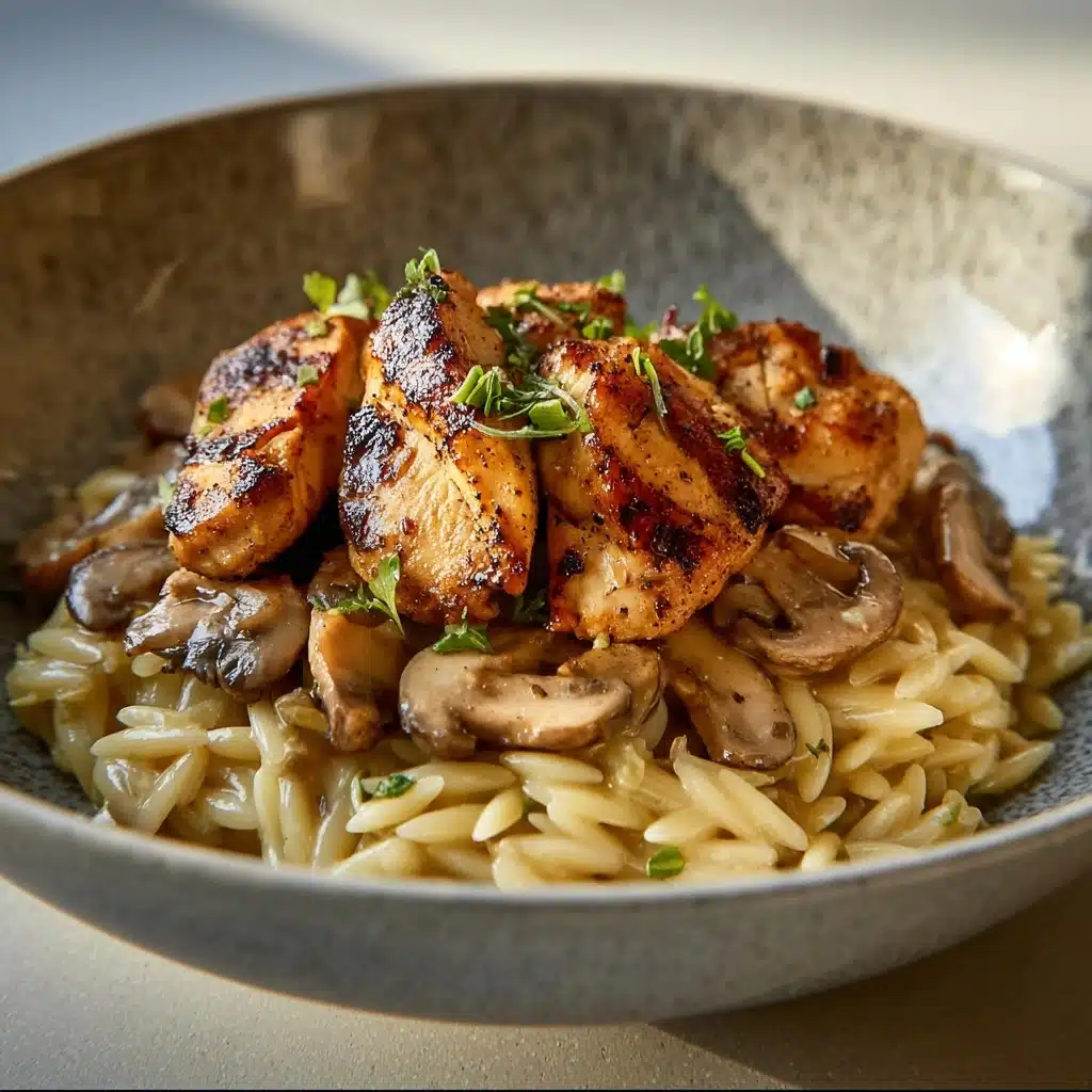 Marsala Chicken Orzo
- Recipe Image