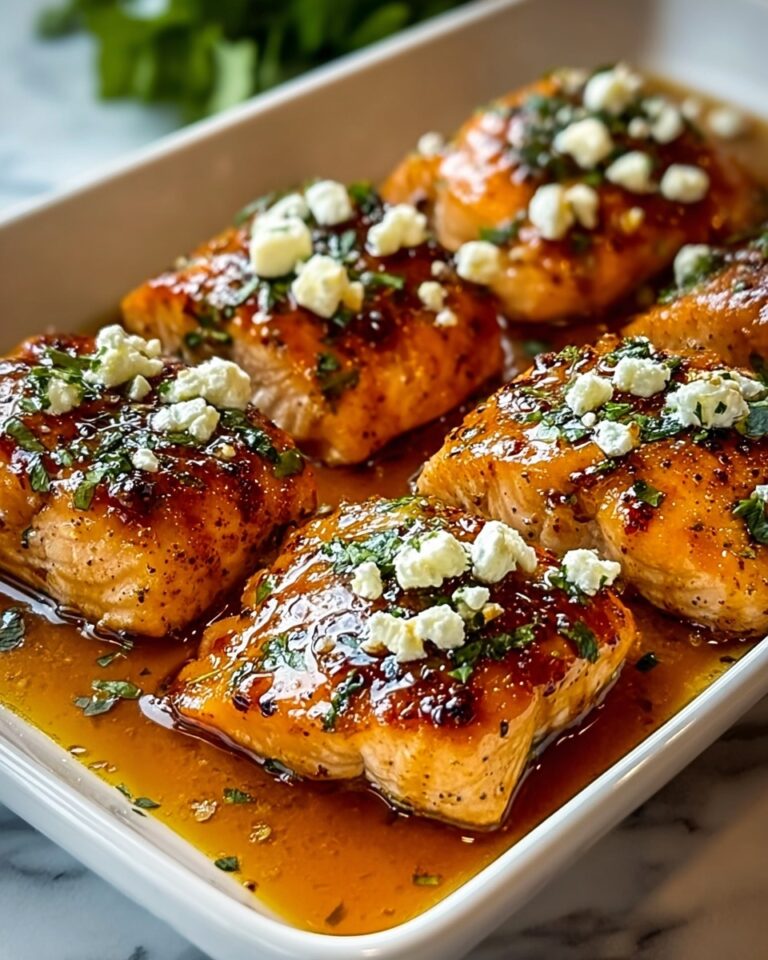 Feta Chicken with Honey