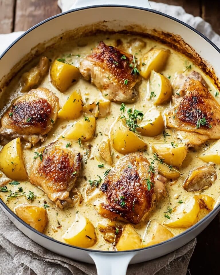 Creamy French Chicken  Recipe