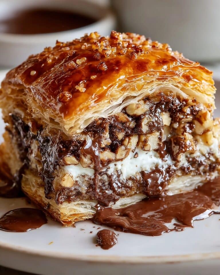 Chocolate Croissant Bread Pudding Recipe