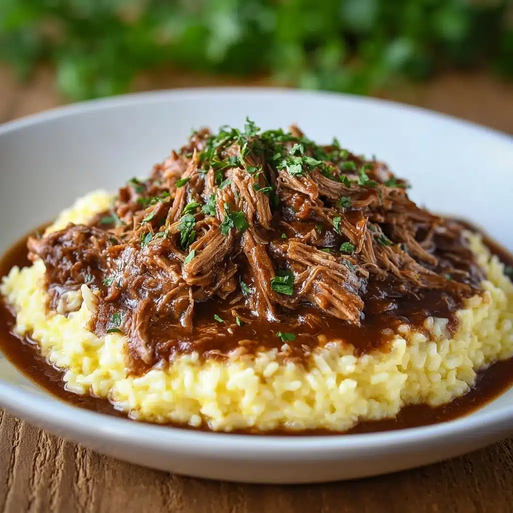 Italian Pot Roast & Parmesan Risotto Recipe - Recipe Image