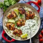 Dump-and-Bake Chicken Tzatziki with Rice Recipe