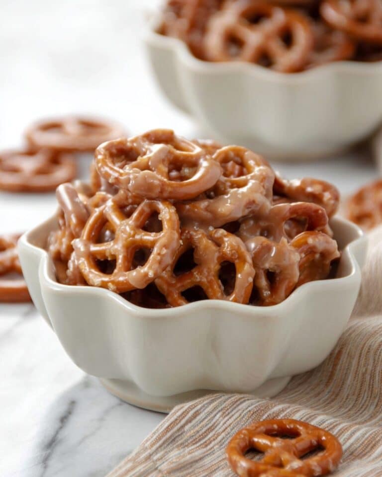 Caramel Pretzels Recipe