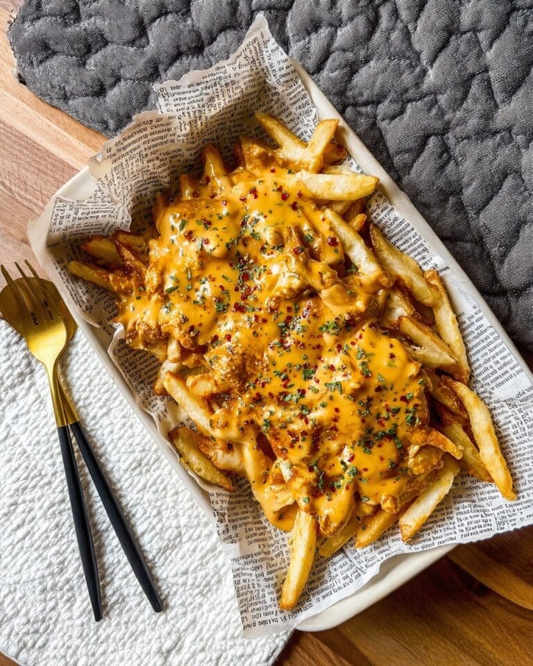 Copycat In-N-Out Style Fries with Special Sauce and Caramelized Onions Recipe