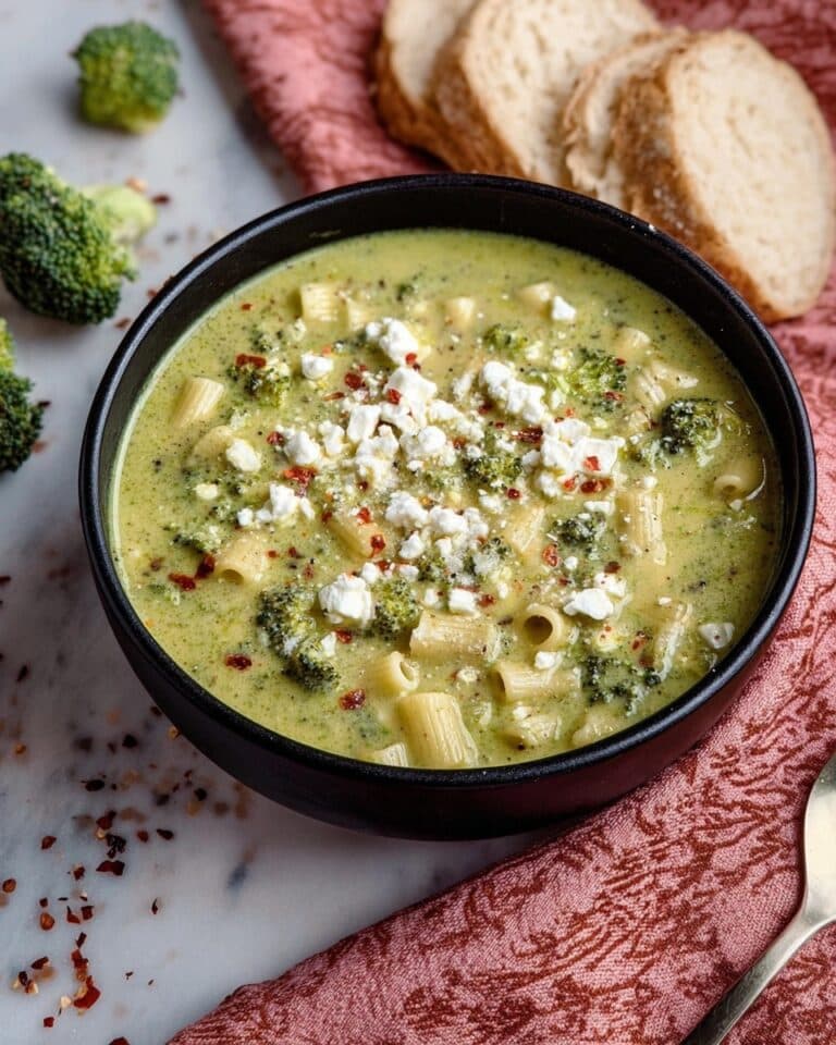 Broccoli Feta Soup Recipe