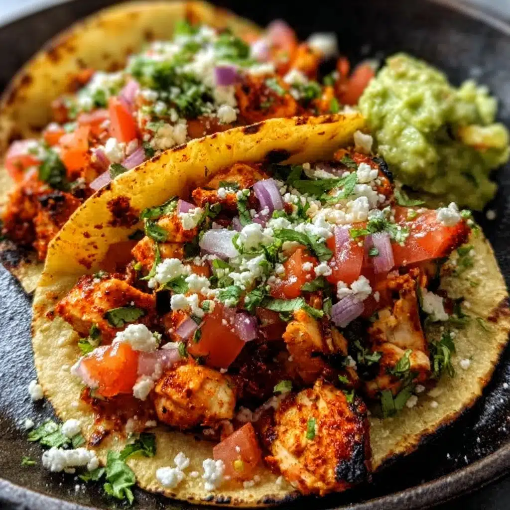 Easy Chicken Street Tacos Recipe - Recipe Image