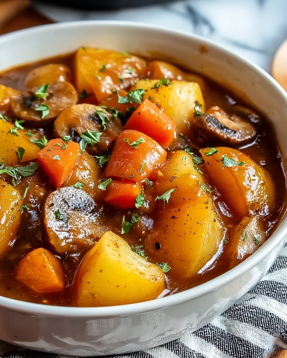 Irish Vegetarian Stew Recipe - Recipe Image