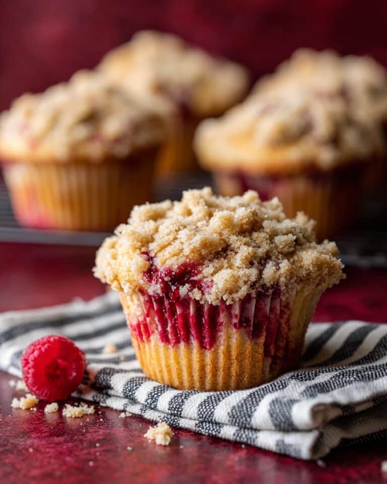 Cranberry Coffee Cake Muffins with Cinnamon and Cardamom Recipe