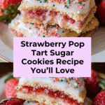Strawberry Pop Tart Sugar Cookies Recipe