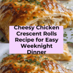 Cheesy Chicken Crescent Rolls