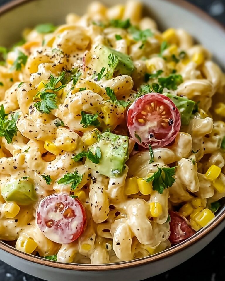 Mexican Street Corn Pasta Salad Recipe