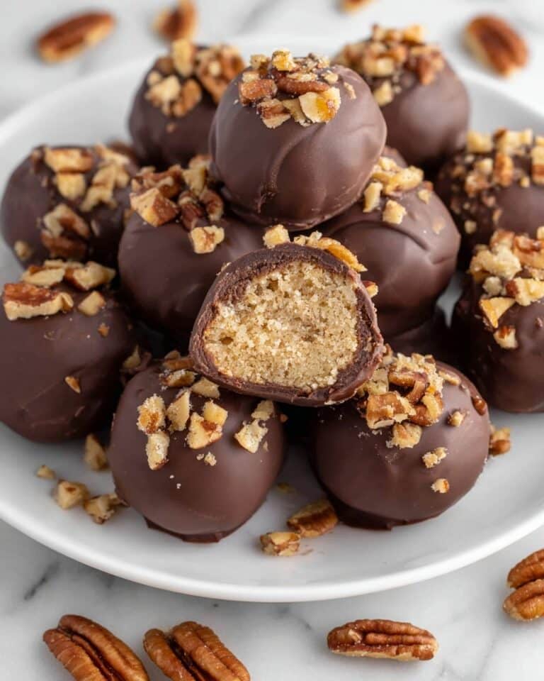 No Bake Pecan Pie Balls Recipe