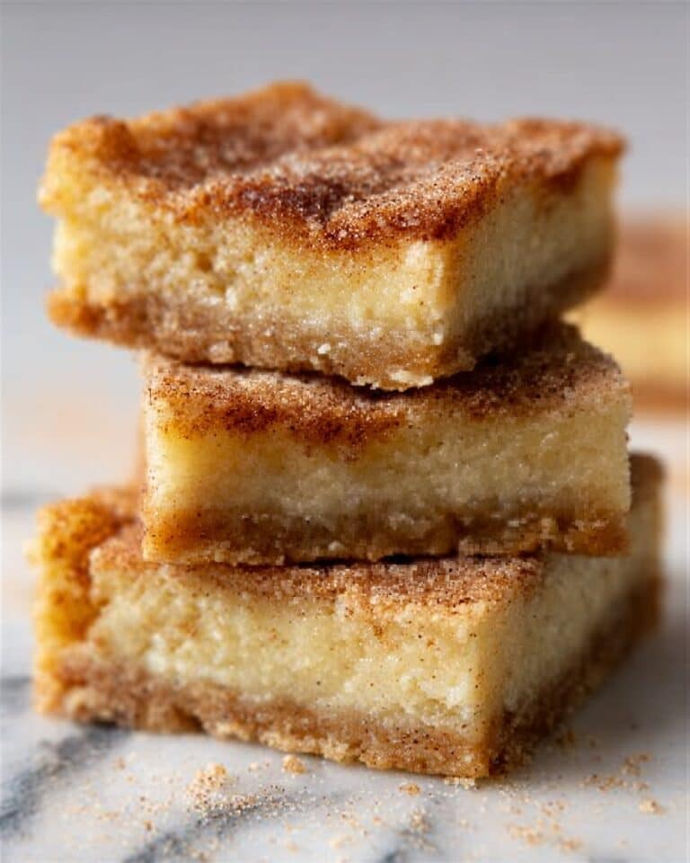 Cinnamon Sugar Blondies Recipe