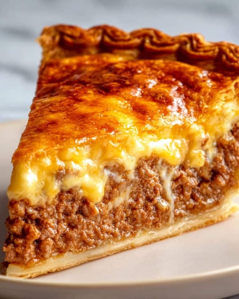 How to Bake the Ultimate Homemade Cheeseburger Pie Recipe