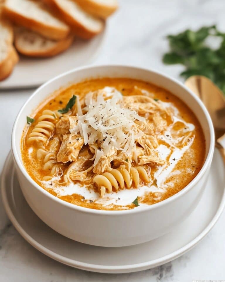 Comforting Crockpot Chicken Parmesan Soup Done Right Recipe