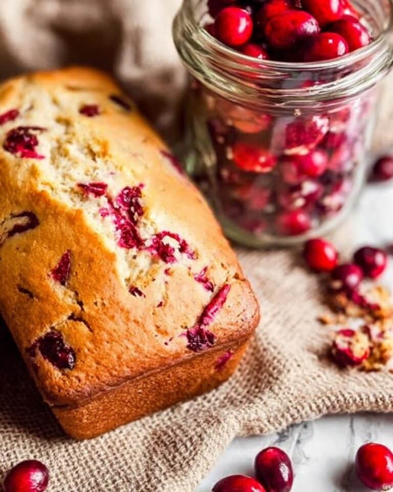 Cream Cheese Cranberry Bread Recipe