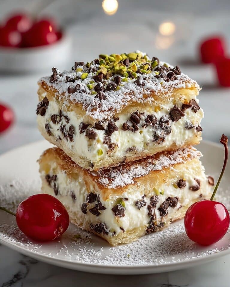 Classic Cannoli Squares Recipe